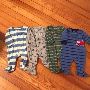 Newborn Fleece Footies